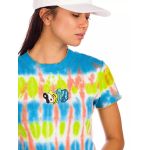 Tricou Empyre Curlotta Orange Blue Lime Green L