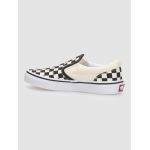 Espadrile Vans Checkerboard Classic Slippers Black White 34