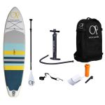 SUP Ocean Pacific Malibu Lite 10'6 Gonflabil Alb /Gri/Galben