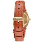 Ceas Nixon Small Time Teller Leather gold