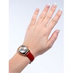 Ceas Nixon Small Time Teller Leather gold