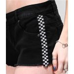Shorts Empyre Jenna Black Checker Stripe 11
