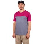 Tricou Kazane Flip Folkstone Gray Beaujolais S