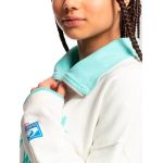 Bluza Quiksilver X Stranger Things Lenora Half Zip Snow White L