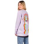 Bluza RIPNDIP Groovy Nerm Crewneck Lavender Violett