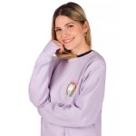 Bluza RIPNDIP Groovy Nerm Crewneck Lavender Violett
