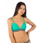 Bikini Top Malibu Finish Line Molded Bra Tropic Leaf