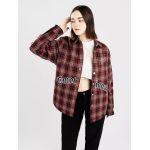 Geaca Iarna Broken Promises Emotional Quilted Flannel Red