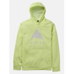 Hanorac BURTON - Men's Oak Pullover Hoodie - Glow Yellow Green Heather