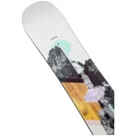 Placa Snowboard BURTON - Women's - HIDEAWAY Flat Top GRAPHIC W26 x Legaturi Snowboard CLEW Independence 1.0 2026 - White