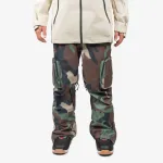Salopeta Snowboard ENDEAVOR - 3L Scout 20K Removable Bib Pant - Woodland Camo