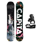 SET Placa Snowboard CAPiTA D.O.A. 2026 150 x Legaturi Snowboard CLEW Independence 1.0 2026 Black