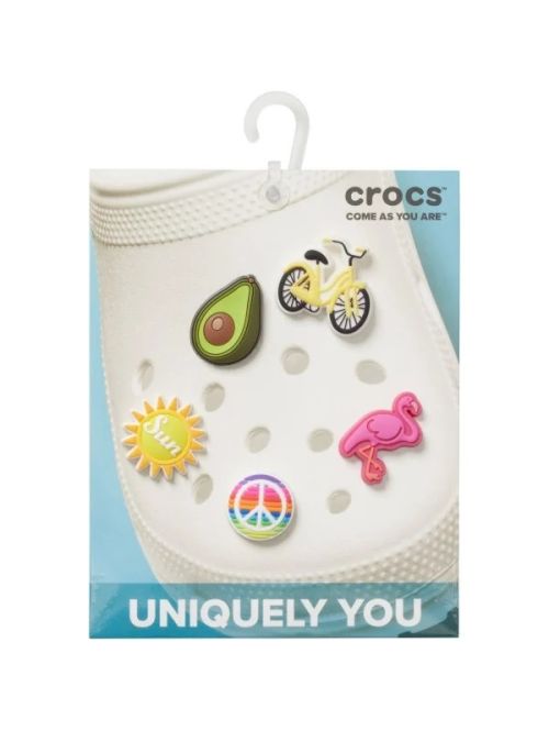 Accesorii Crocs Sunny Days 5Pk Jibbitz Black