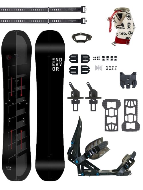 PACHET Splitboard Endeavor Patrol 147 x Legaturi Spark R&D