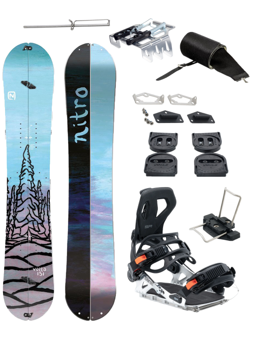 PACHET Splitboard Nitro VOLTA 151 2022 x Legaturi SP W25