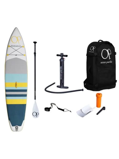 SUP Ocean Pacific Laguna Lite 11'6 Gonflabil Alb /Gri/Galben