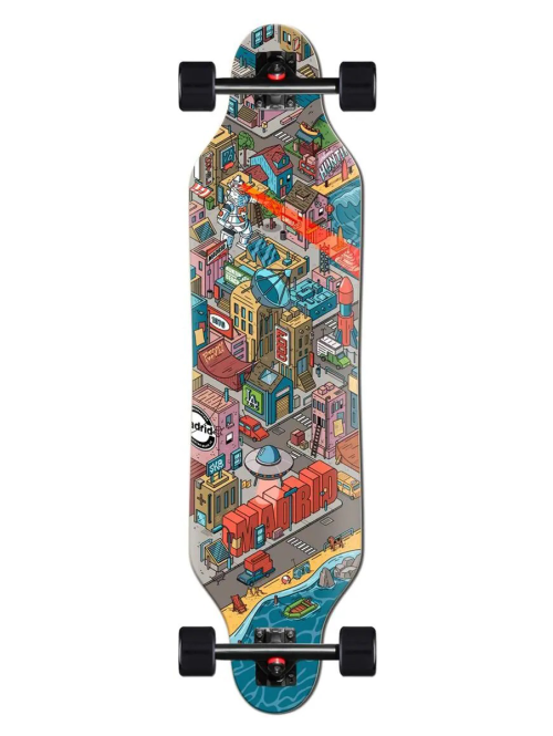 Longboard Complete Madrid Weezer Top-Mount 36"