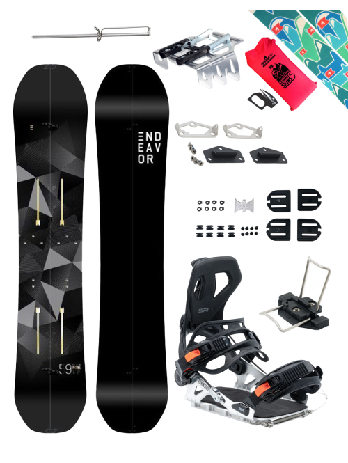 PACHET Splitboard Endeavor Patrol 2021 x Legaturi SP W25