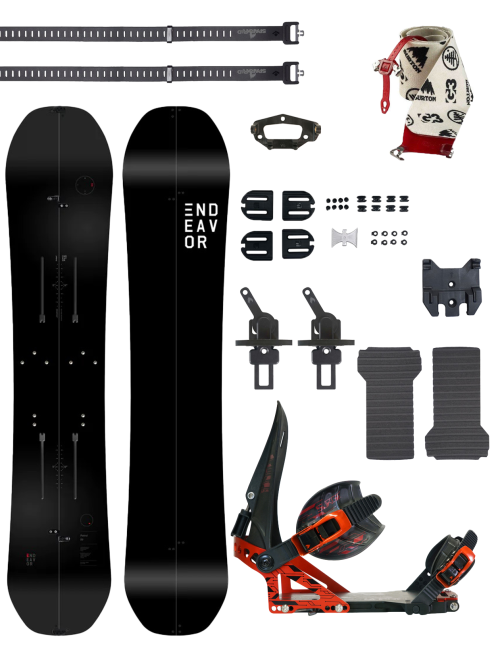 PACHET Splitboard Endeavor Patrol W24 x Legaturi Spark R&D