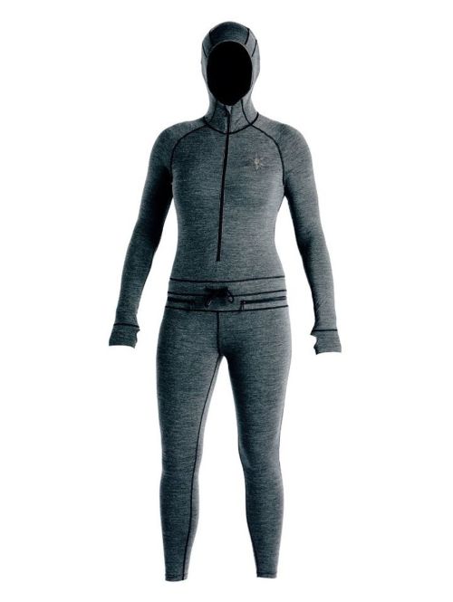 AIRBLASTER Women's Ninja Suit MERINO WOOL Black