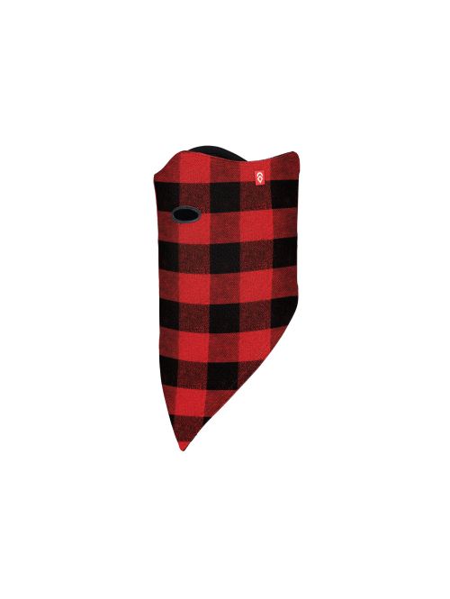 Airhole Facemask 2 Layer Red Buffalo