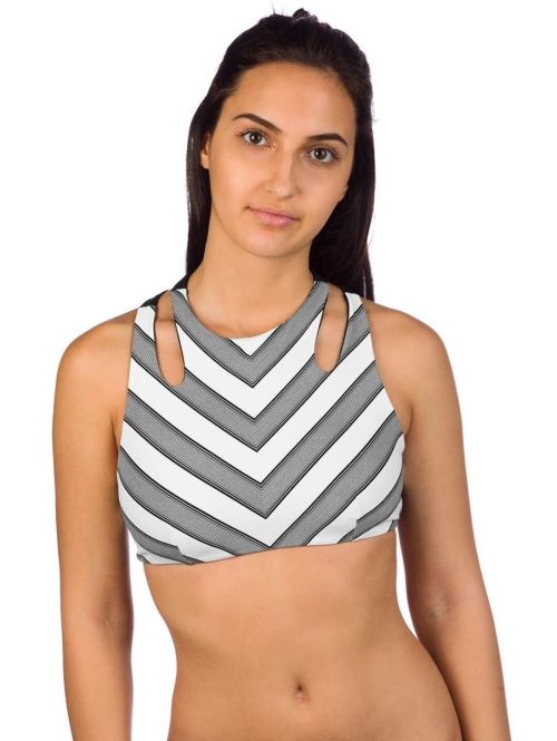 Bikini Sutien Rip Curl Mirage Line Up High Neck Black