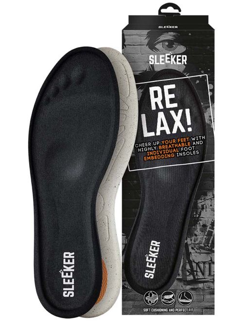 Talpici Sleeker Relax Insoles Black