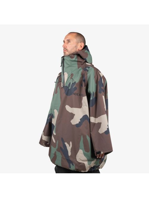 Hanorac SKI SNOWBOARD 20.000mm Endeavor 3L Scout Poncho Woodland Camo