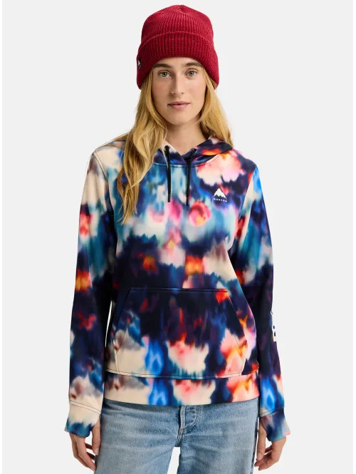 Hanorac BURTON - Women's Oak Pullover Hoodie - FLORAL BLUR