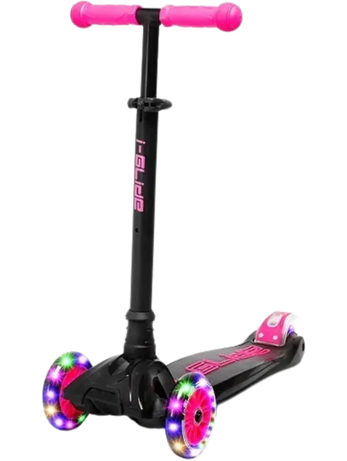 Trotineta Copii i-Glide 3 Wheel (Black/Pink)