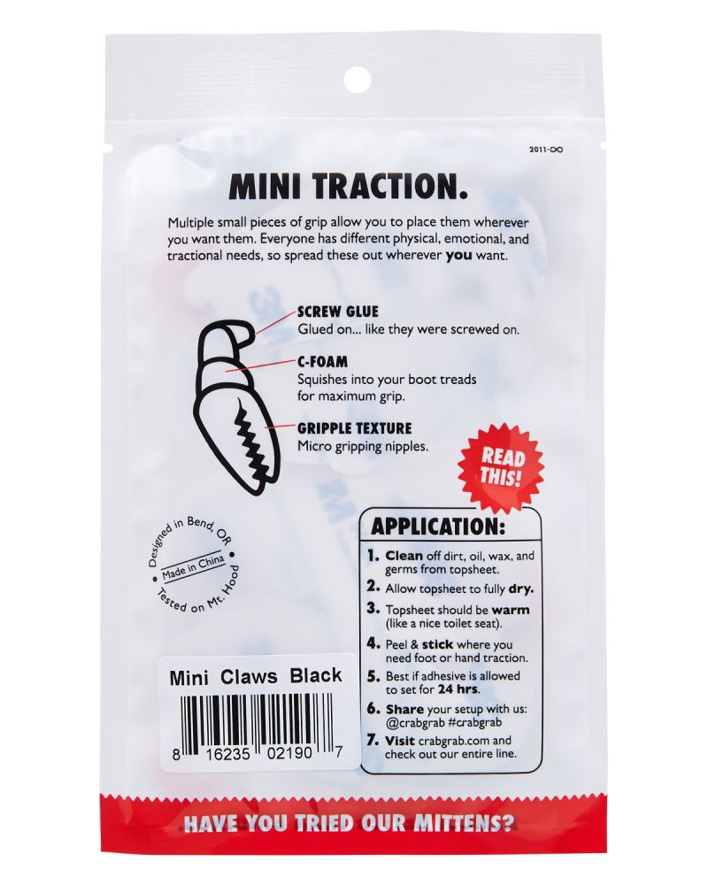 Stomp Pad CRAB GRAB Mini Claws Black