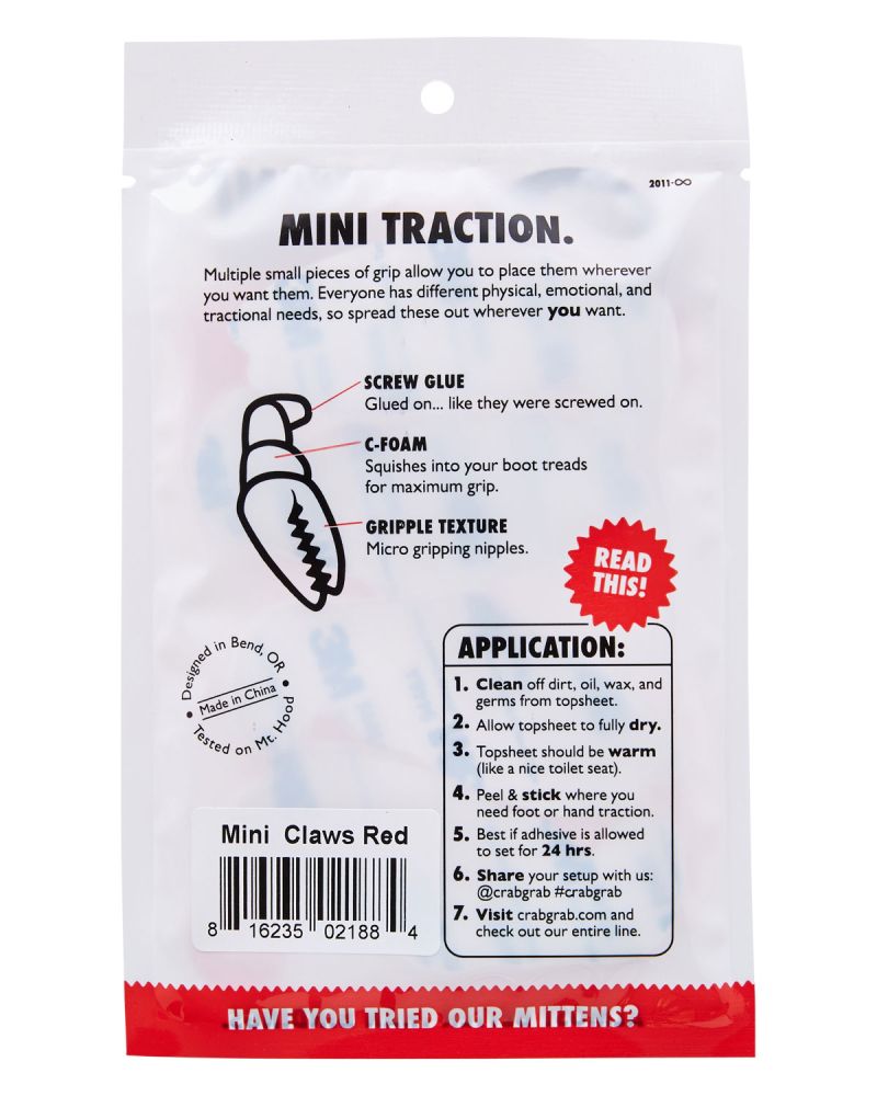 Stomp Pad CRAB GRAB Mini Claws Red 2024