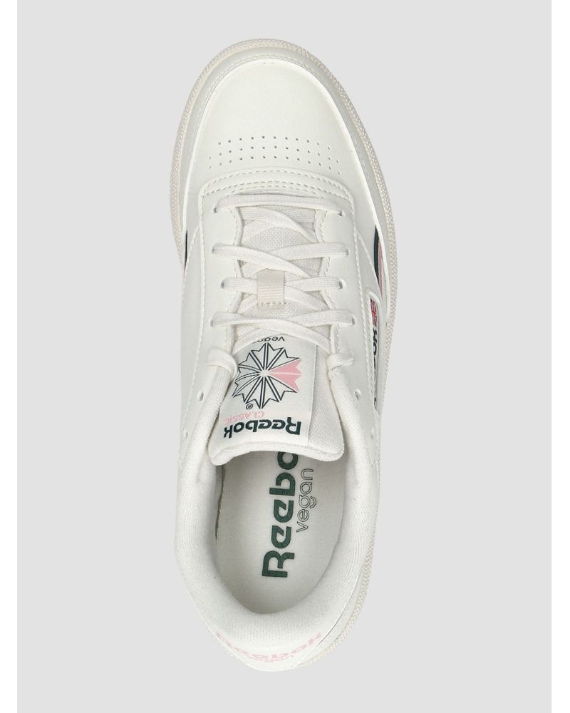 Adidasi Reebok Club C85 Vegan Chalk Pnkglw Forgm White 40.5