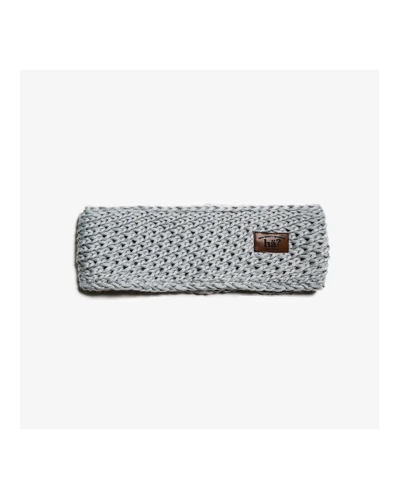 Bandana Hä? Drifter Merino PET Headband Light Grey Gray