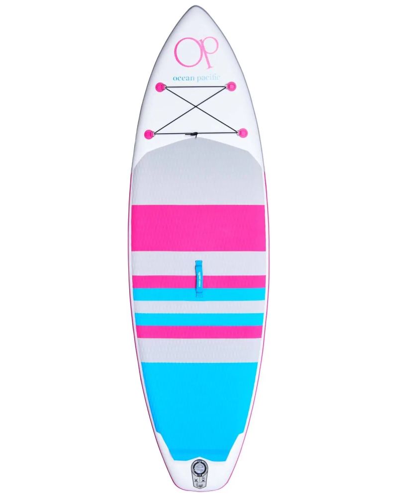 Paddle Board Ocean Pacific Sunset All Round 9'6 Inflatable Alb /Gri/Roz