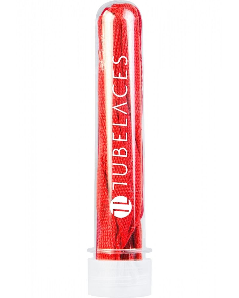 Sireturi Tube Laces KMA Flat 120cm Red