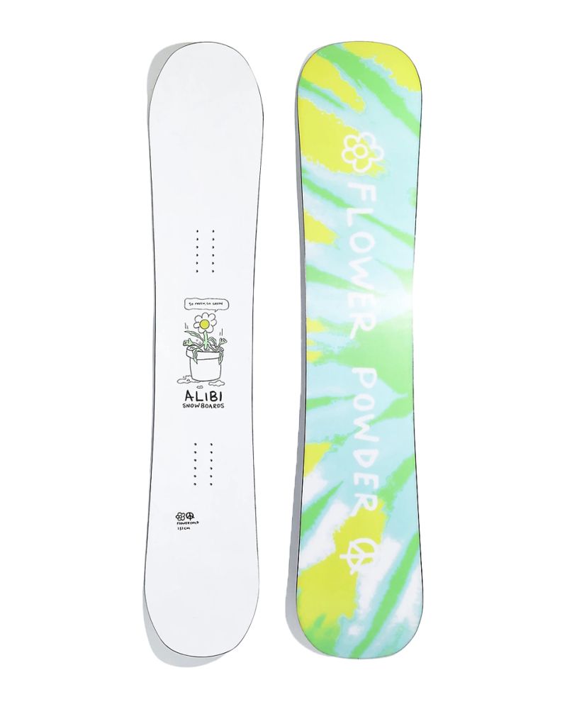 Placa Snowboard Alibi Snowboards Flowerchild