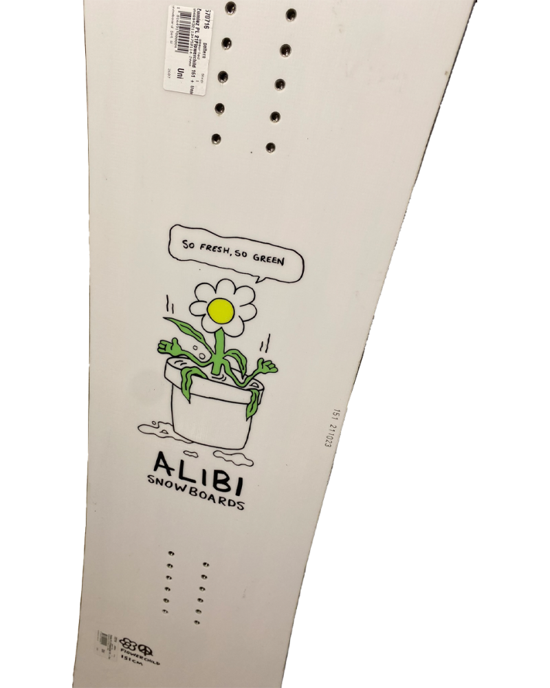 Placa Snowboard Alibi Snowboards Flowerchild
