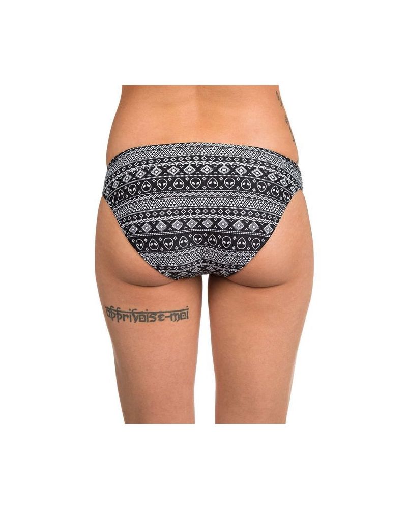 Bikini Malibu Bottom Alien Aztec Pattern L