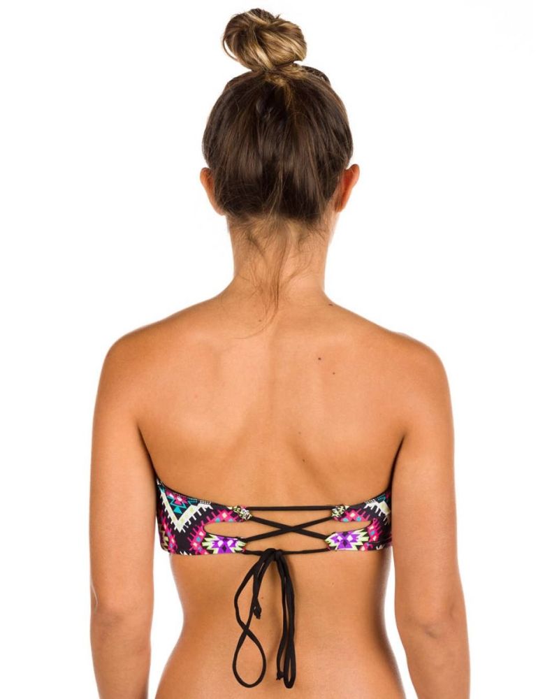 Bikini Rip Curl Tallow Beach Bandeau Black L