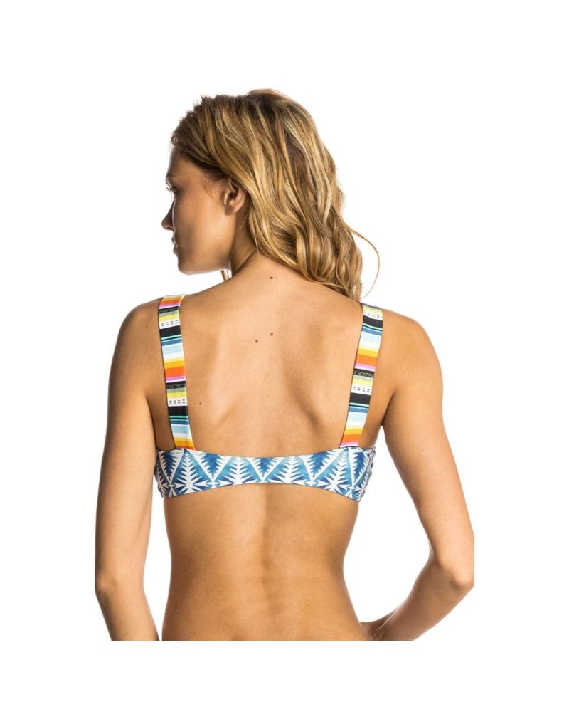 Bikini Sutien Rip Curl Beach Bazaar Hi Neck Blue XL