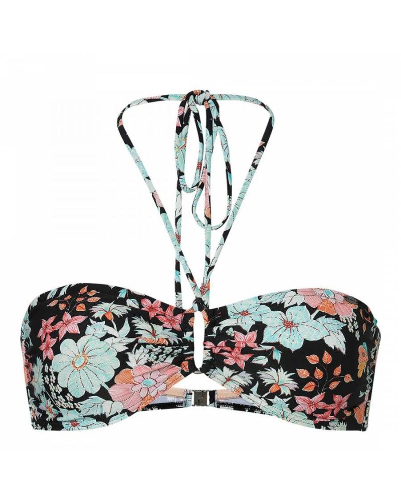 Bikini Top O'neill Ruby Bandeau pink black 34