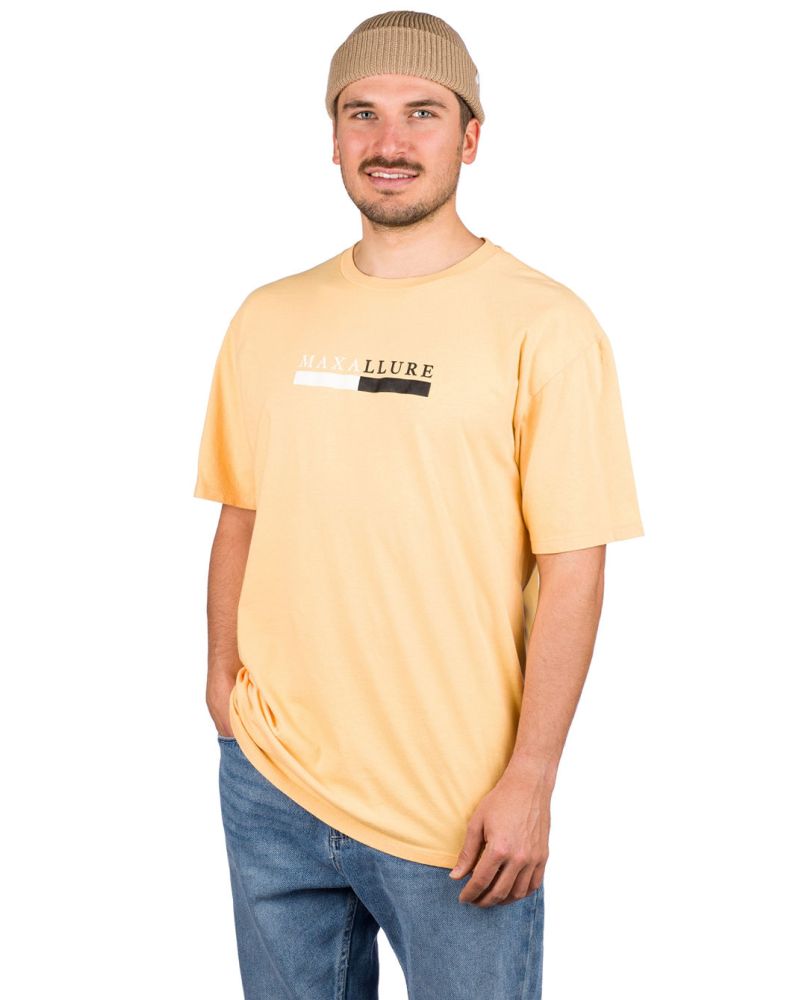 Tricou Maxallure Core Split Gold Yellow S