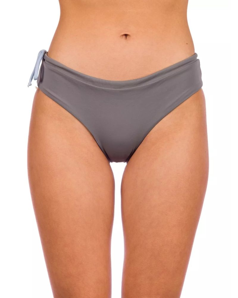 Bikini Bottom Zelaous Basic Surf Bottom Stone Grey Ash XL