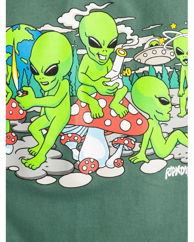 Tricou RIPNDIP Space Gang Olive Green S