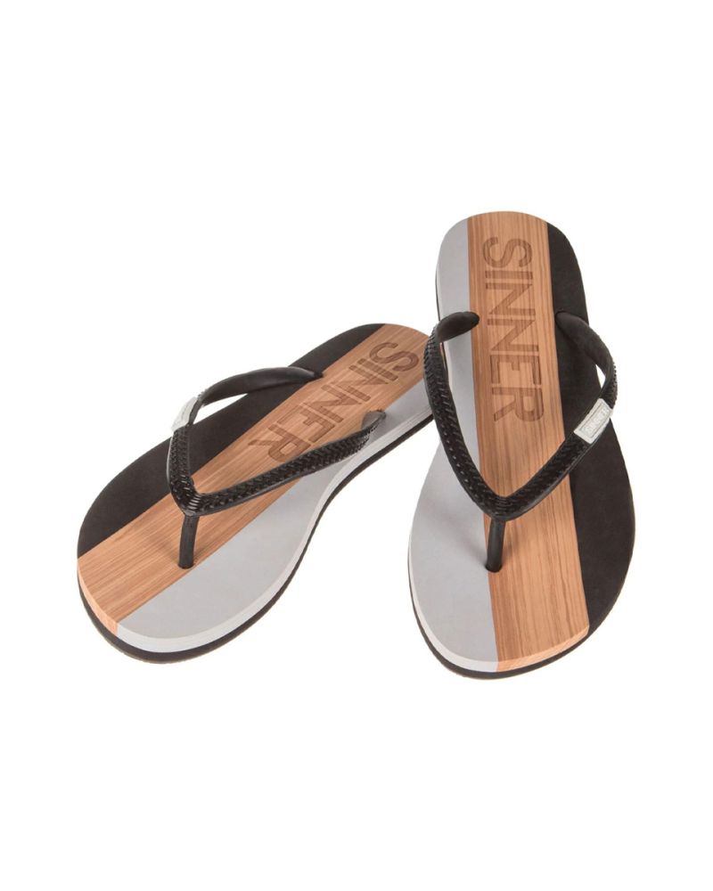 Slapi Sinner Capitola Black Light Brown 36