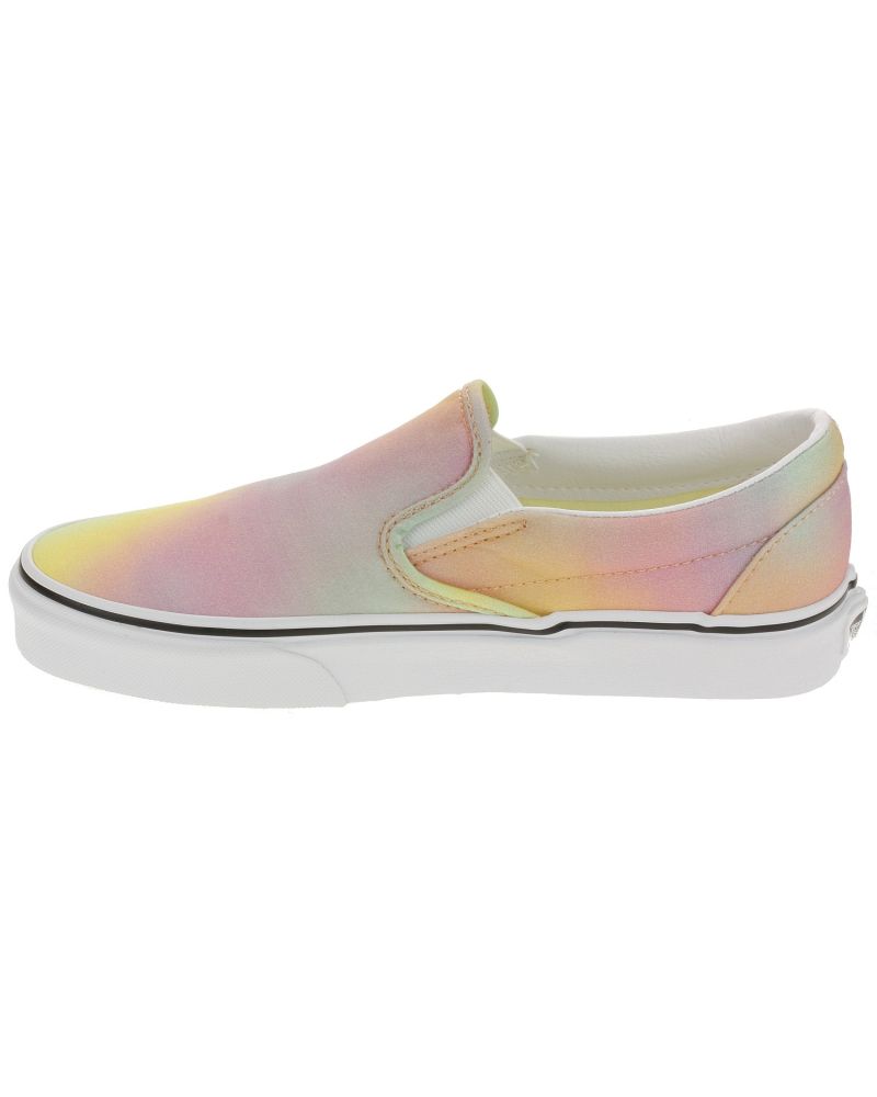 Slapi Vans Classic Neon Aura SHift Multi True White