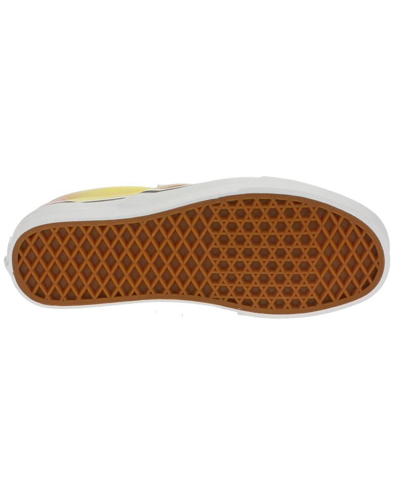 Slapi Vans Classic Neon Aura SHift Multi True White