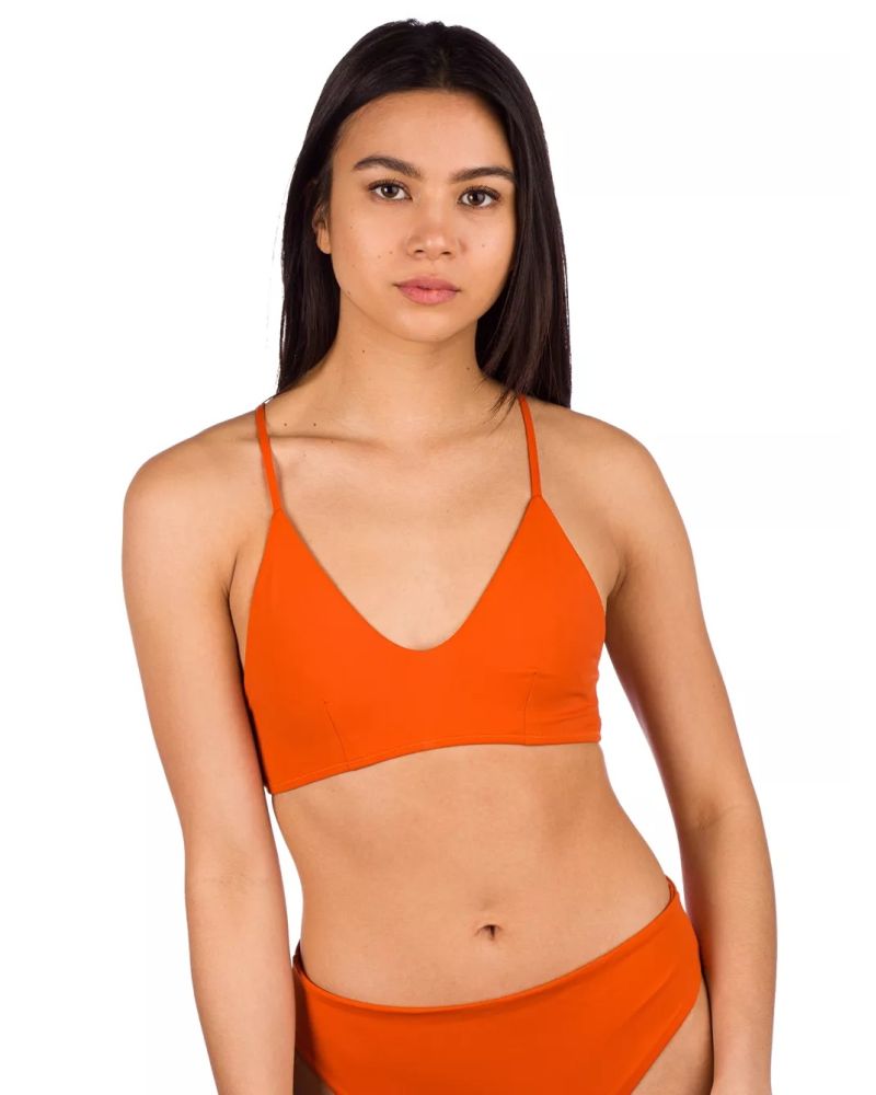 Bikini Top Main DesignHazy Mango Orange