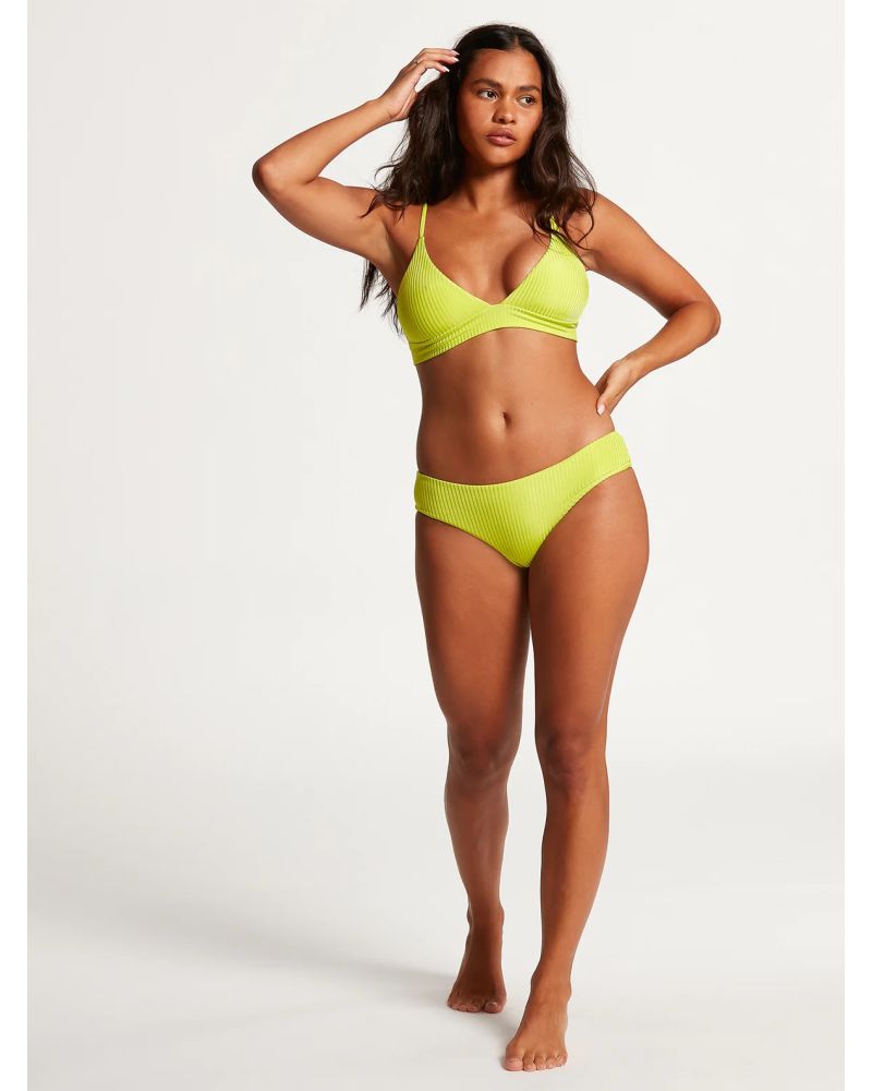 Bikini Volcom Simply Rib Cheeky Lime Green